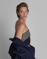 Obi Bandeau in Vintage Japanese StripeBandeaus