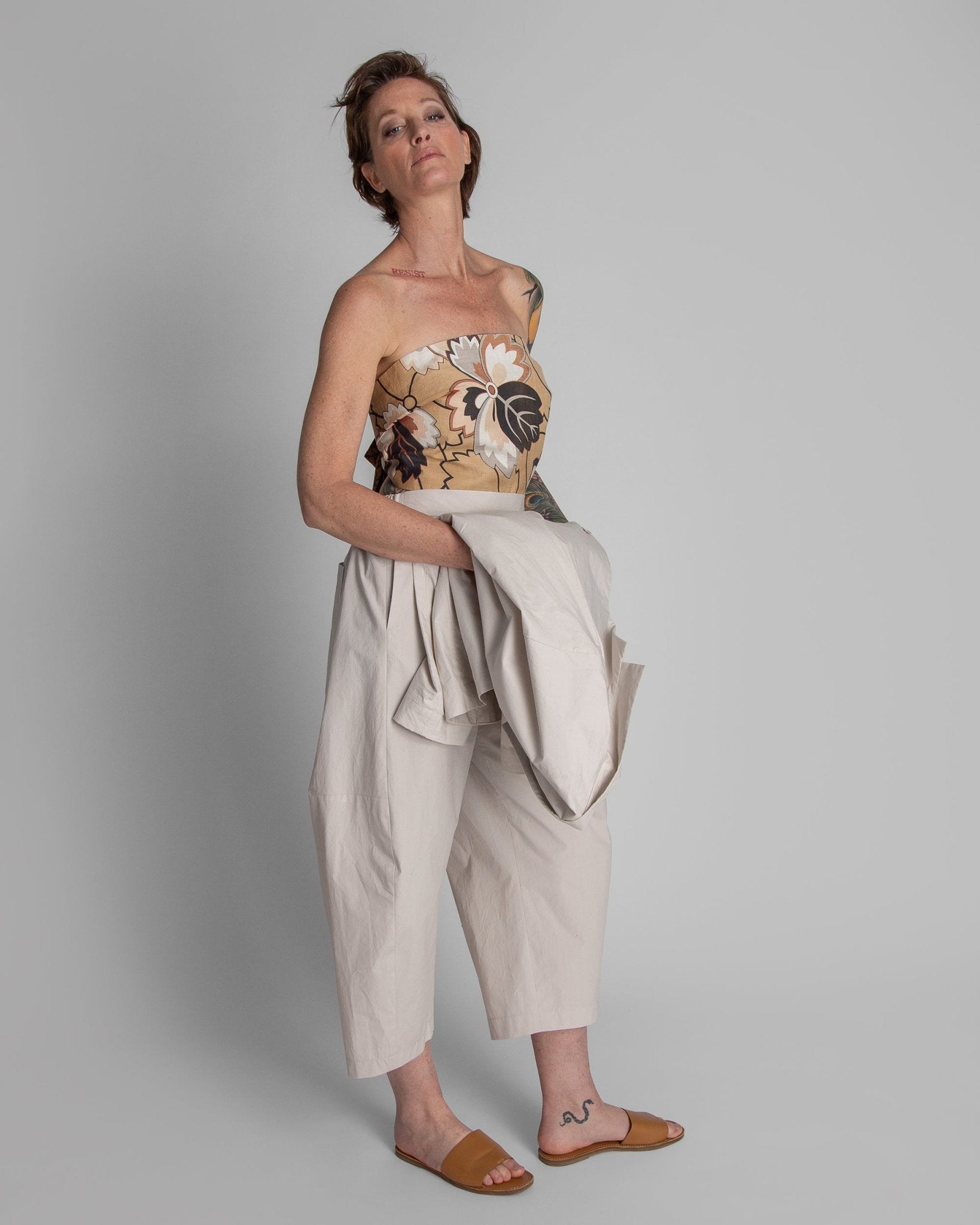 Obi Bandeau in Vintage Japanese Tie - Dyed SilkBandeaus