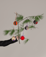 Ornament Balls in Vintage Japanese SilkPersonalise your own text here