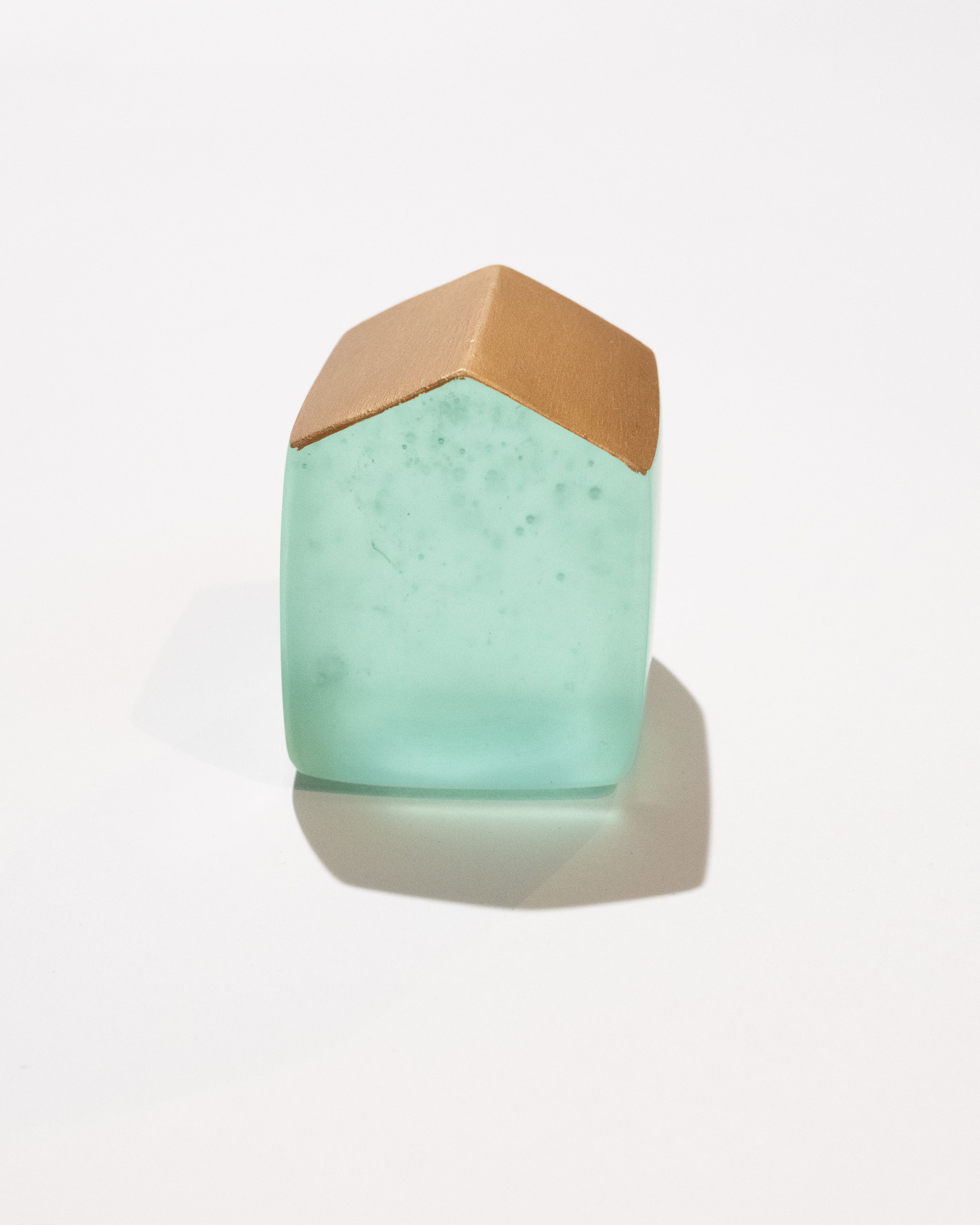 Pale Green Glass House - Medium No.94