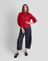 Paris Pant in Blue-Black Cotton DenimParis Pants