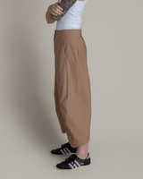 Paris Pant in Khaki Cotton PoplinParis Pants