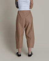 Paris Pant in Khaki Cotton PoplinParis Pants