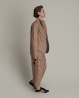 Paris Pant in Khaki Cotton PoplinParis Pants