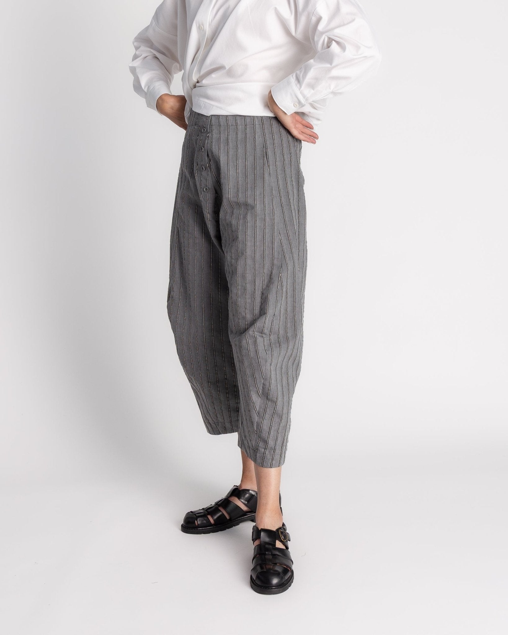 Paris Pant in Striped Nuno CottonParis Pants