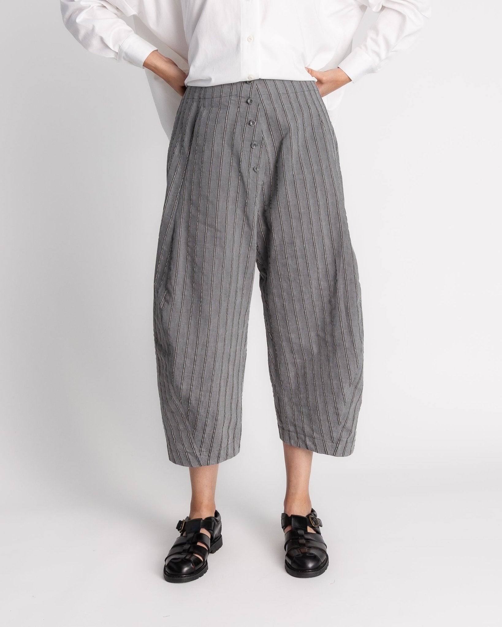 Paris Pant in Striped Nuno CottonParis Pants