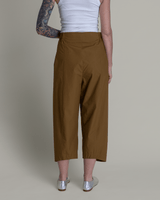 Paris Pant in Tobacco Cotton PoplinParis Pants