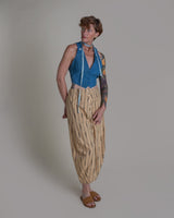 Paris Pant in Vintage Japanese Silk IkatParis Pants