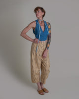 Paris Pant in Vintage Japanese Silk IkatParis Pants