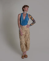 Paris Pant in Vintage Japanese Silk IkatParis Pants