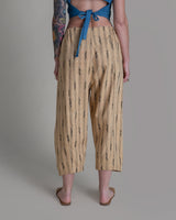 Paris Pant in Vintage Japanese Silk IkatParis Pants