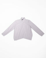 Points Shirt in Lavender Striped CottonPoints Shirt