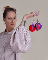 Pouf Sleeve Blouse Vintage Japanese Silk Lilac ShiobriPersonalise your own text here