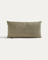 Rectangular Pillow in Vintage Japanese Linen No. 208Rectangle Throw Pillows