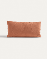 Rectangular Pillow in Vintage Japanese Linen No. 211Rectangle Throw Pillows