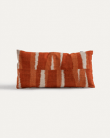 Rectangular Pillow in Vintage Japanese Linen No. 212Rectangle Throw Pillows