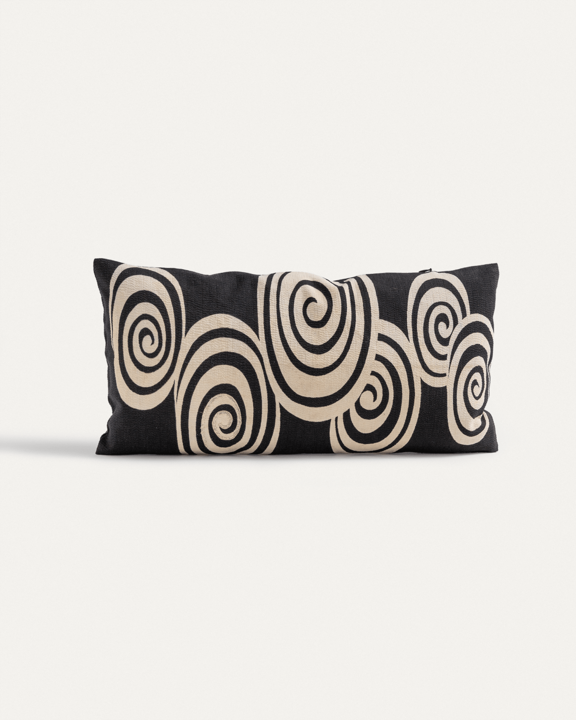 Rectangular Pillow in Vintage Japanese Silk No. 216Rectangle Throw Pillows