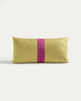 Rectangular Pillow in Vintage Japanese Silk No. 21Rectangle Throw Pillows