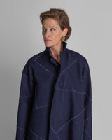 Reed Topper in Raw - Pieced Indigo DenimReed Toppers