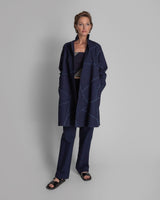 Reed Topper in Raw - Pieced Indigo DenimReed Toppers