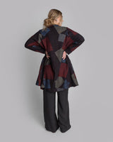 Reed Topper in Vintage Japanese Silk Tumbling Blocks