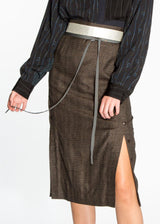 Reversible Skinny Tie Belt in Vintage Japanese Silks