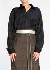 Reversible Skinny Tie Belt in Vintage Japanese Silks