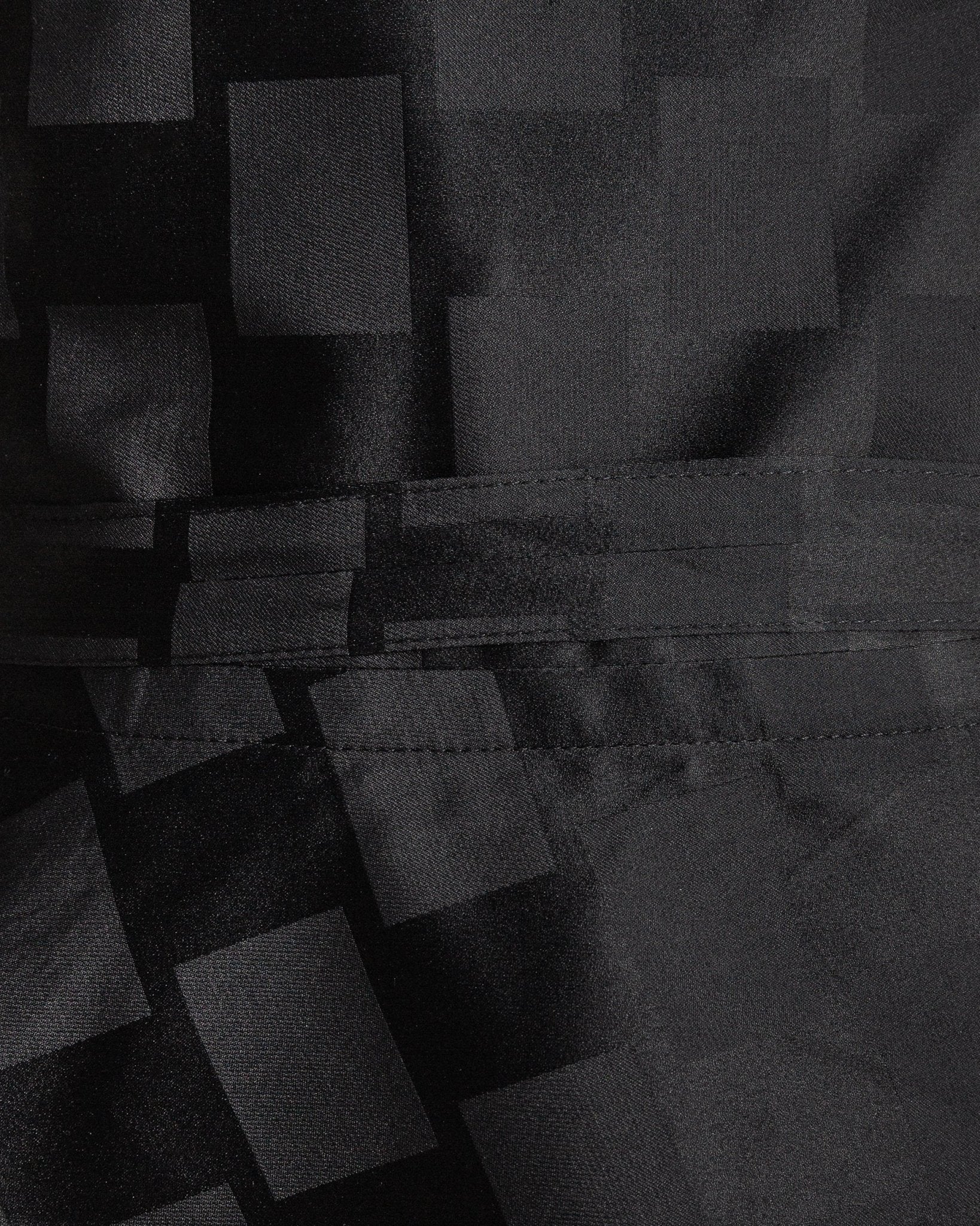 Reversible Tie Belt in Vintage Japanese Checkered SilkBelts