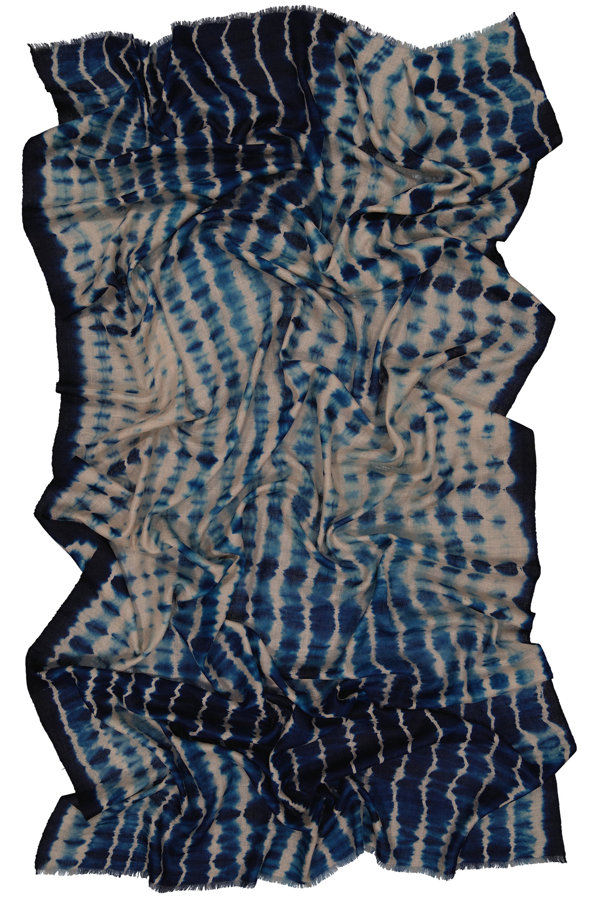 Rive Shibori Cashmere Shawl