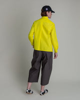 Sally Shirt in Electric Yellow Cotton PoplinSally Shirt