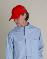 Sally Shirt in Light Blue Cotton PoplinSally Shirt