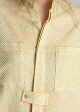 Sally Shirt in Vintage Japanese Silk Tie Dye