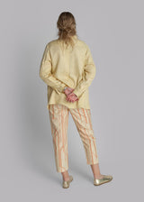 Sally Shirt in Vintage Japanese Silk Tie Dye