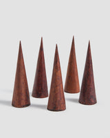 Set of 5 Japanese Antique Paper ConesObjects