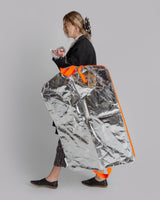 Silver Paper Garment Bag