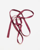 Skinny Ribbon Tie in Vintage Japanese Dusty Rose Silk No.109Skinny Ribbons