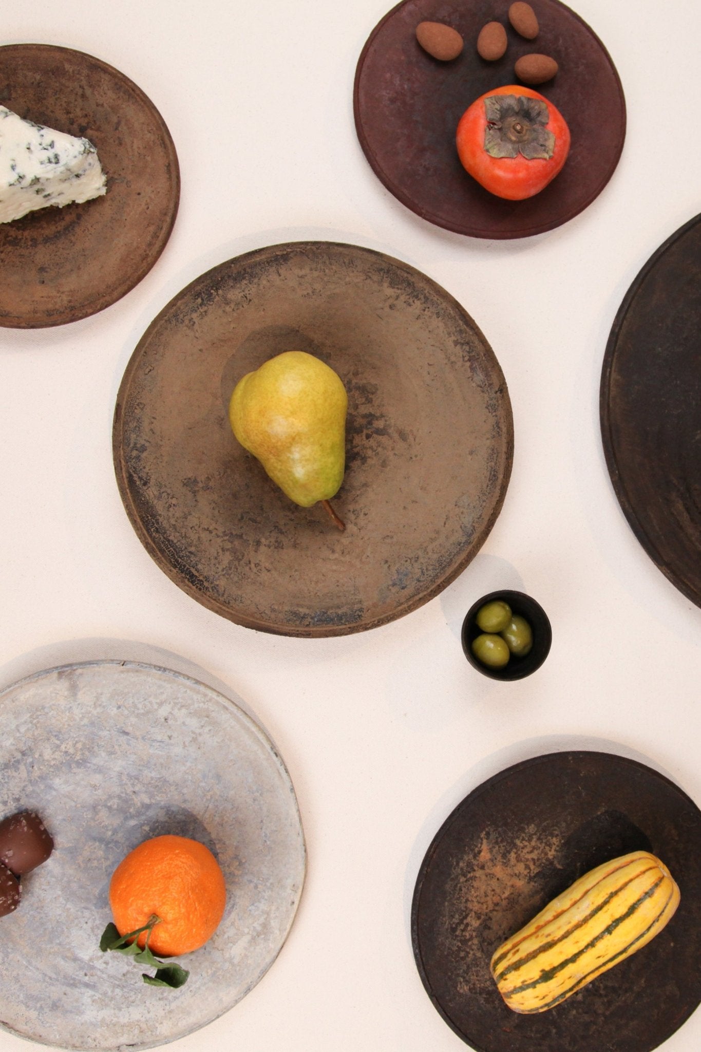 Small Urushi Platter on Pedestal - SepiaServeware