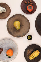 Small Urushi Platter on Pedestal - SepiaServeware