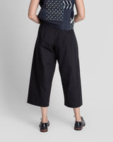 Snap Pant in Black Cotton TwillSnap Pants