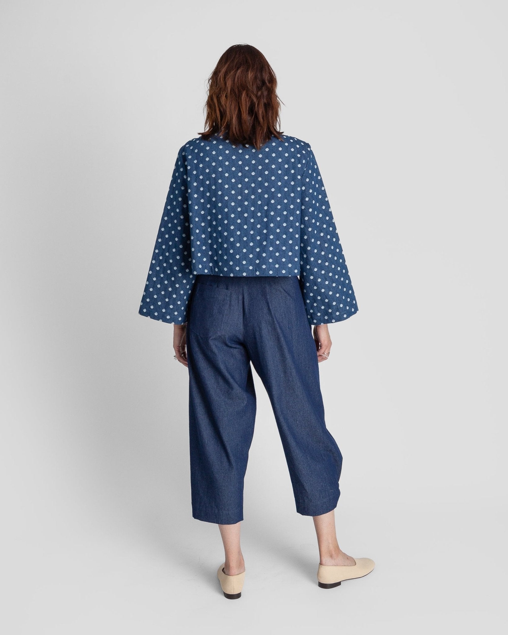 Snap Pant in Japanese Cotton DenimSnap Pants