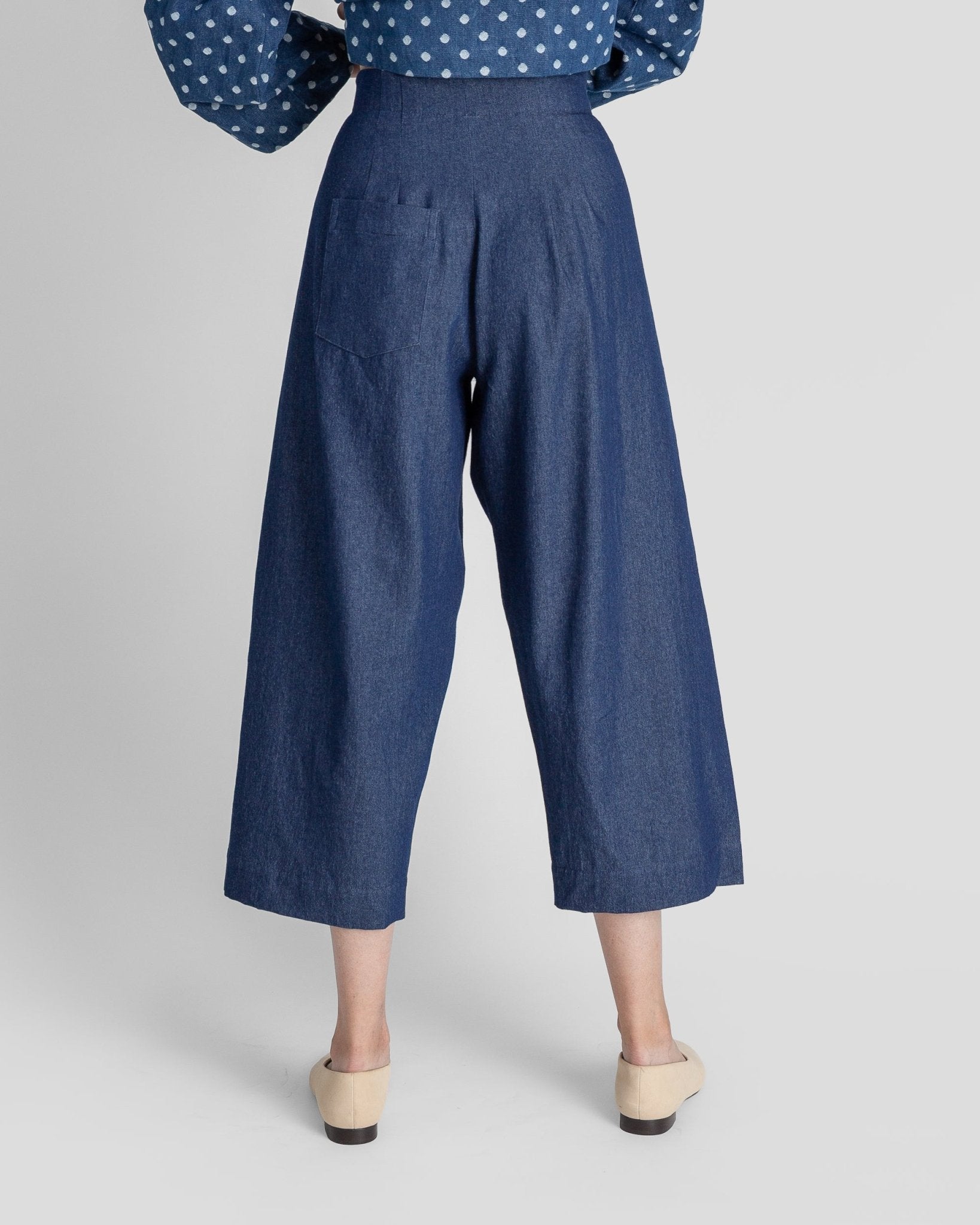 Snap Pant in Japanese Cotton DenimSnap Pants