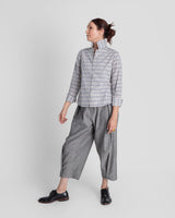 Snap Pant in Japanese Light Indigo Cotton DenimSnap Pants