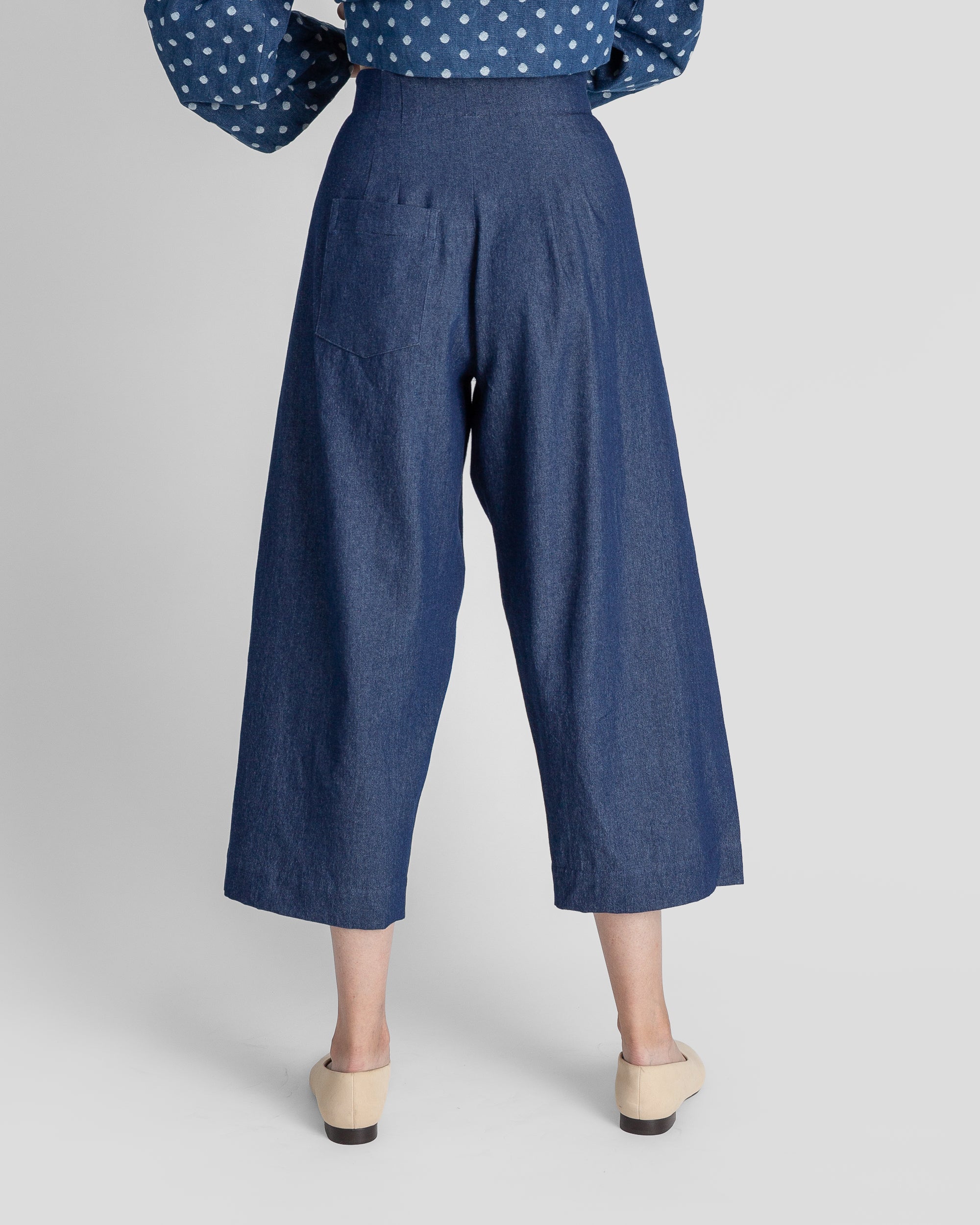 Snap Pant in Japanese Cotton Denim