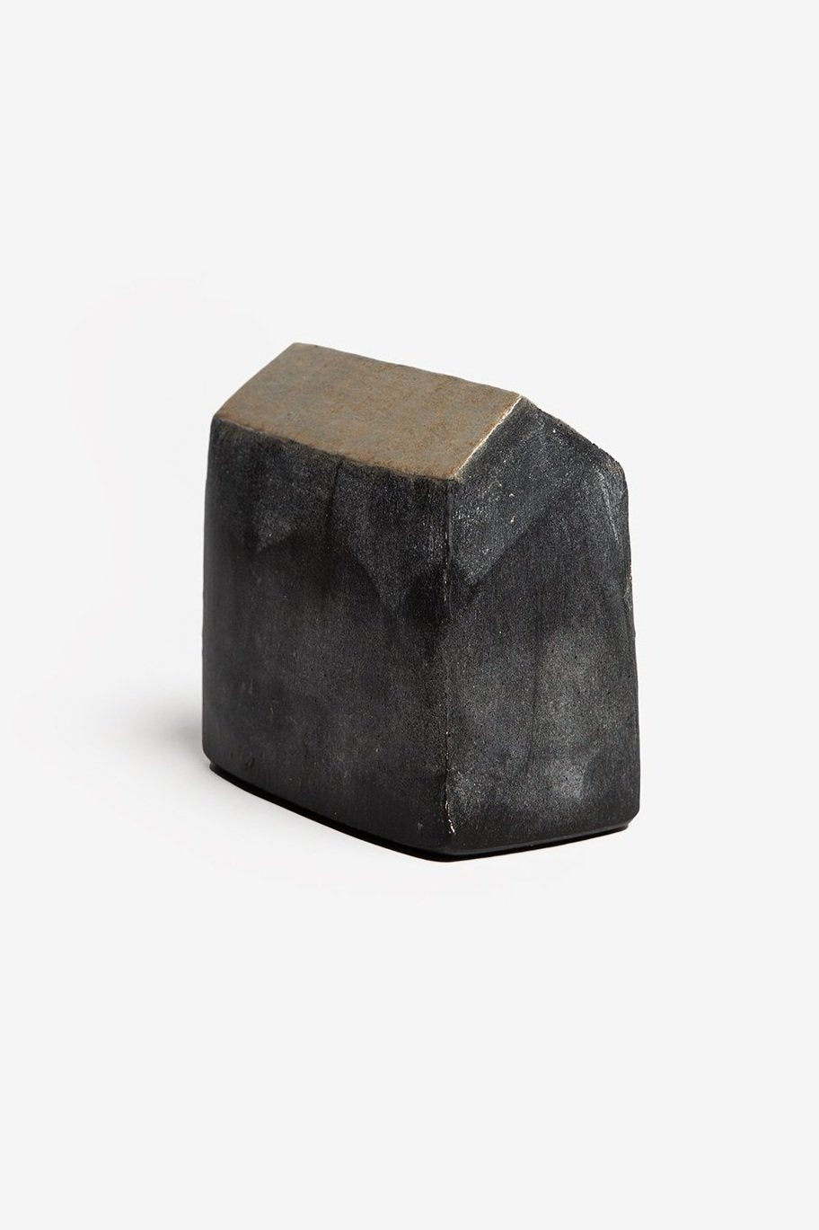 Solid Black with Silvered Roof Glass House - Extra Large 56