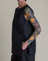 Solstice Top in Black Cotton PoplinSolstice Tops