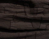 Arai Pant in Japanese Blistered Black Cotton
