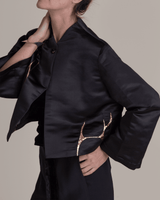 Sprite Jacket in Vintage Satin with KintsugiPersonalise your own text here