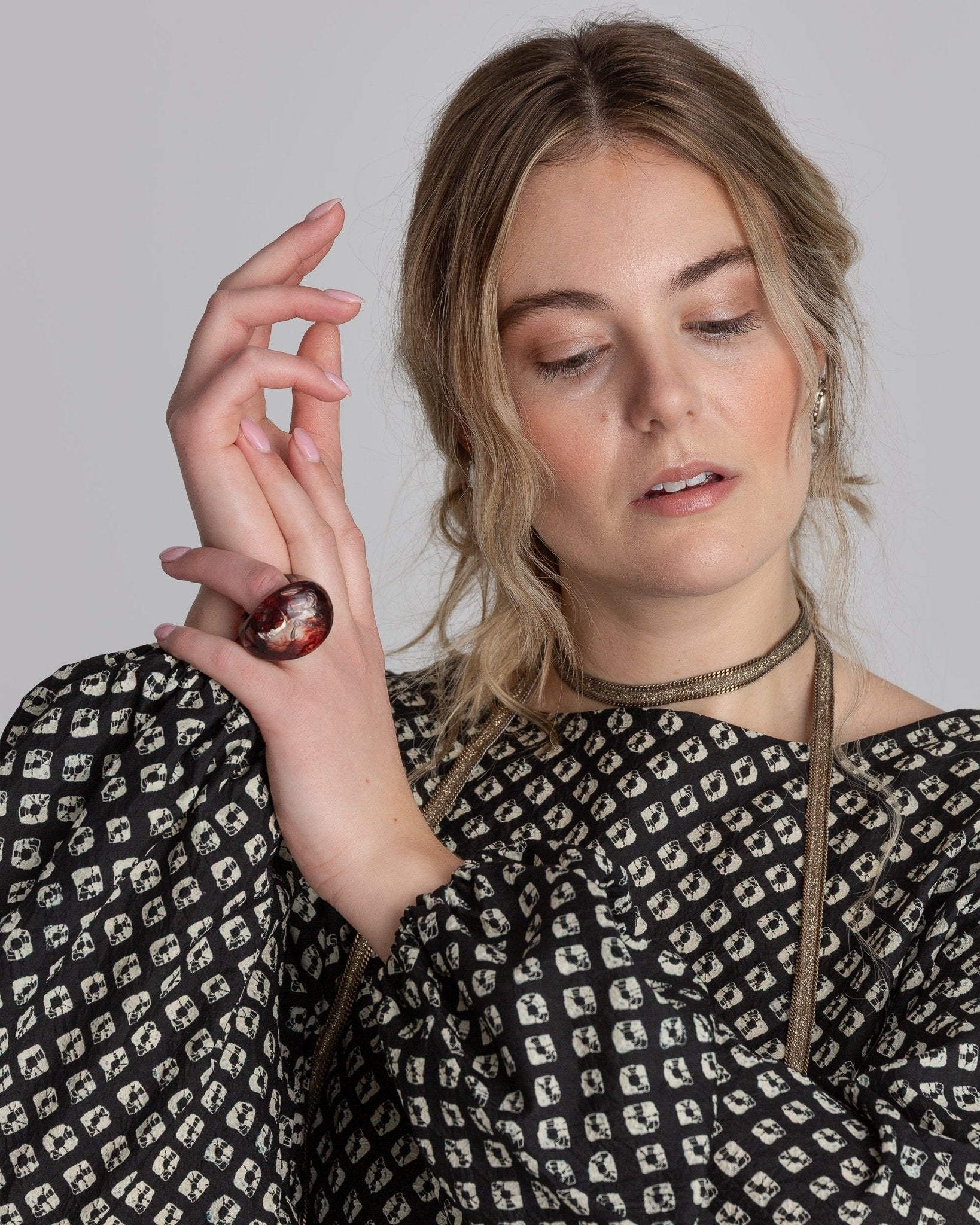 'Stained Glass' Crystal RingRings