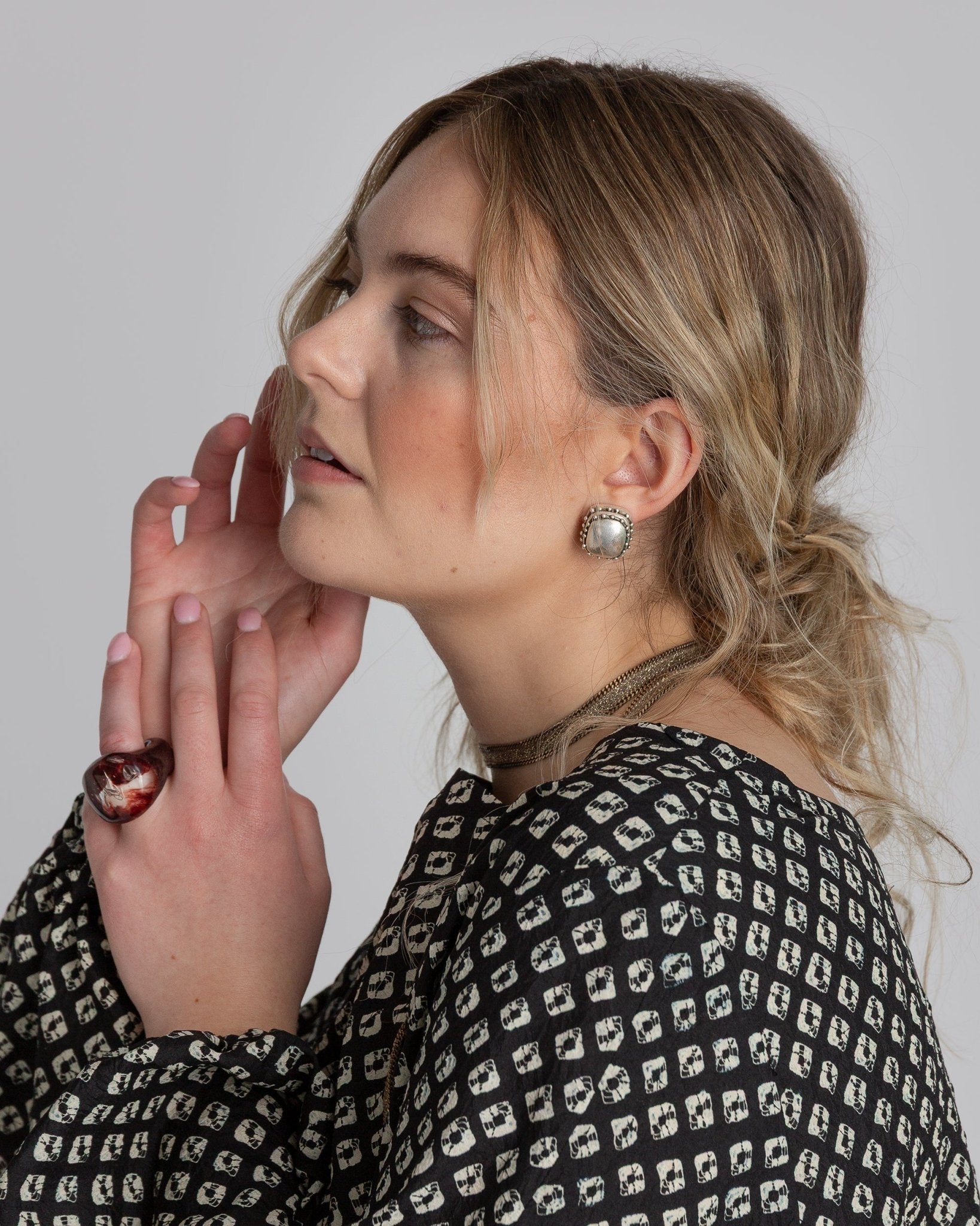 'Stained Glass' Crystal RingRings