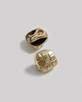 Steve Vaubel Gold - Plated Soft Squares EarringsStud Earrings